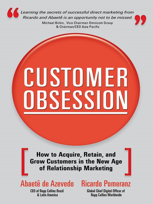 Title details for Customer Obsession by Abaete de Azevedo - Available